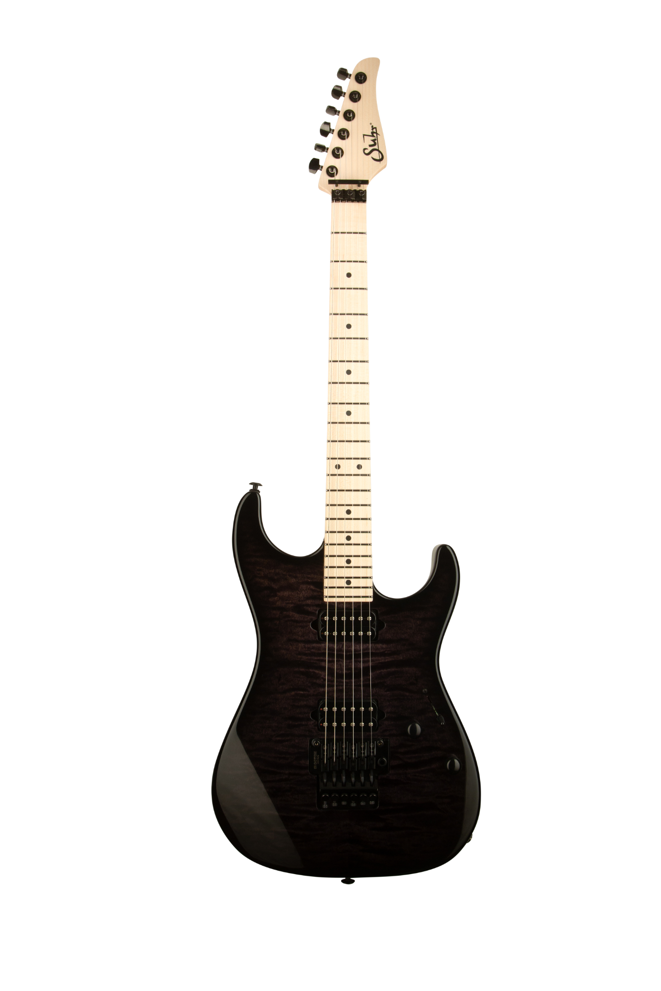 Suhr Standard Thin Burst LE HH - Trans Black Quilt Maple - Gotoh FR (01-LTD-0059)