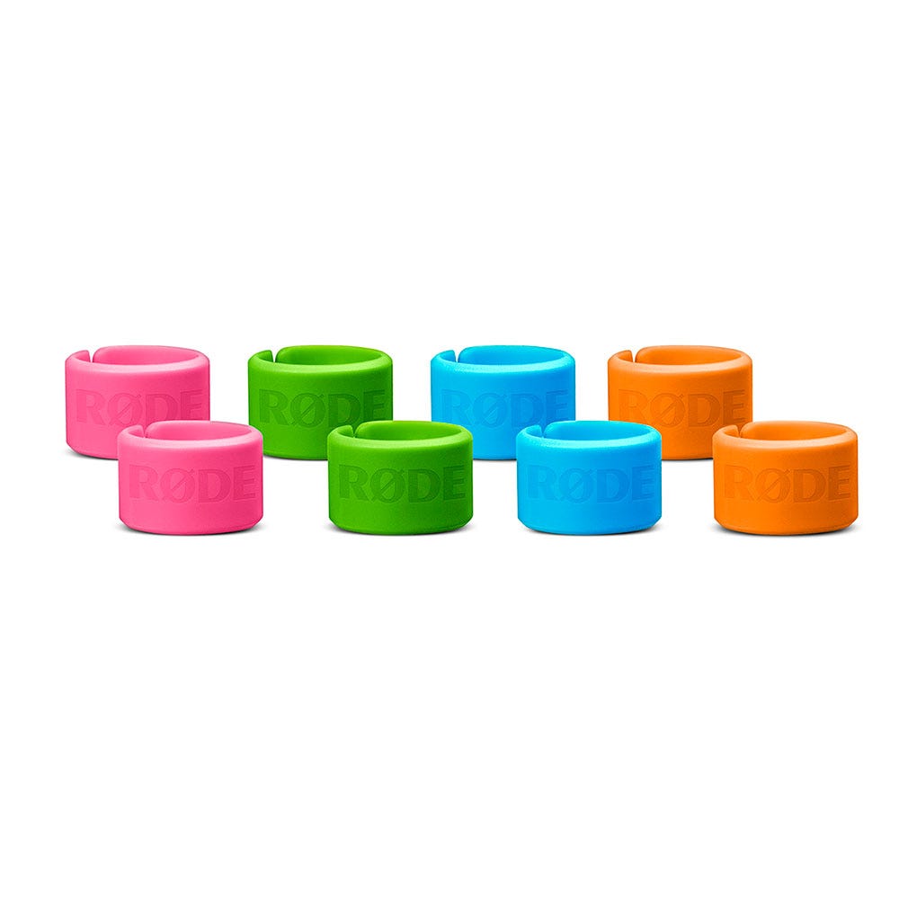 Rode XLR-ID XLR Cable Identification Rings (8-pack)