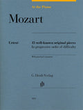 Mozart At The Piano 15 Well-Known Original Piece