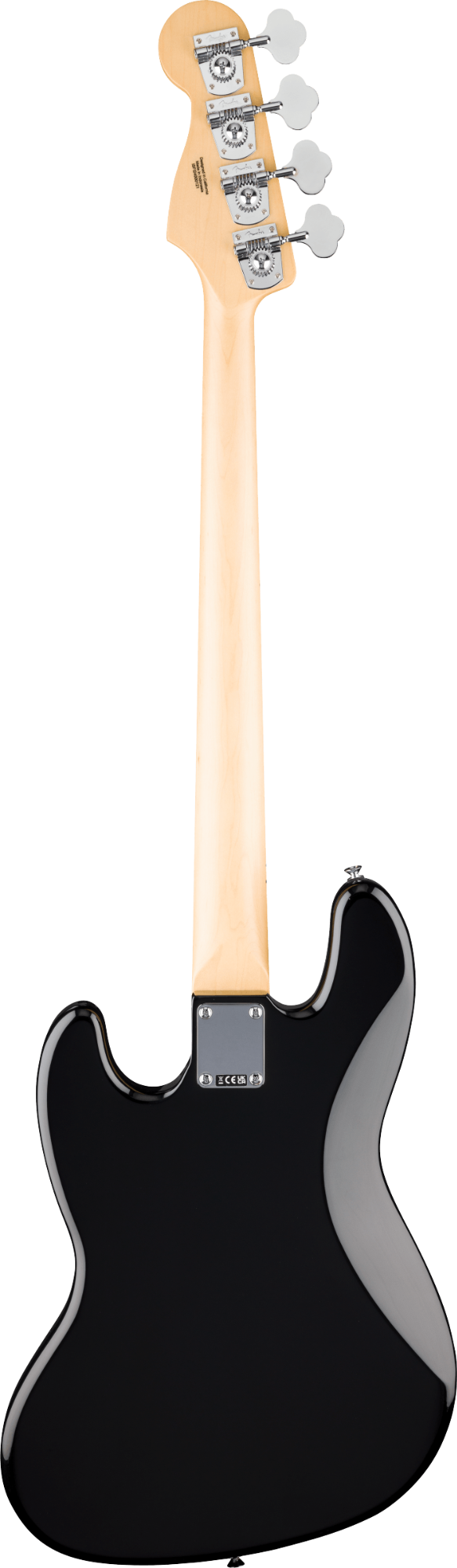 Fender Standard Jazz Bass - Maple Fingerboard - Black Pickguard - Black
