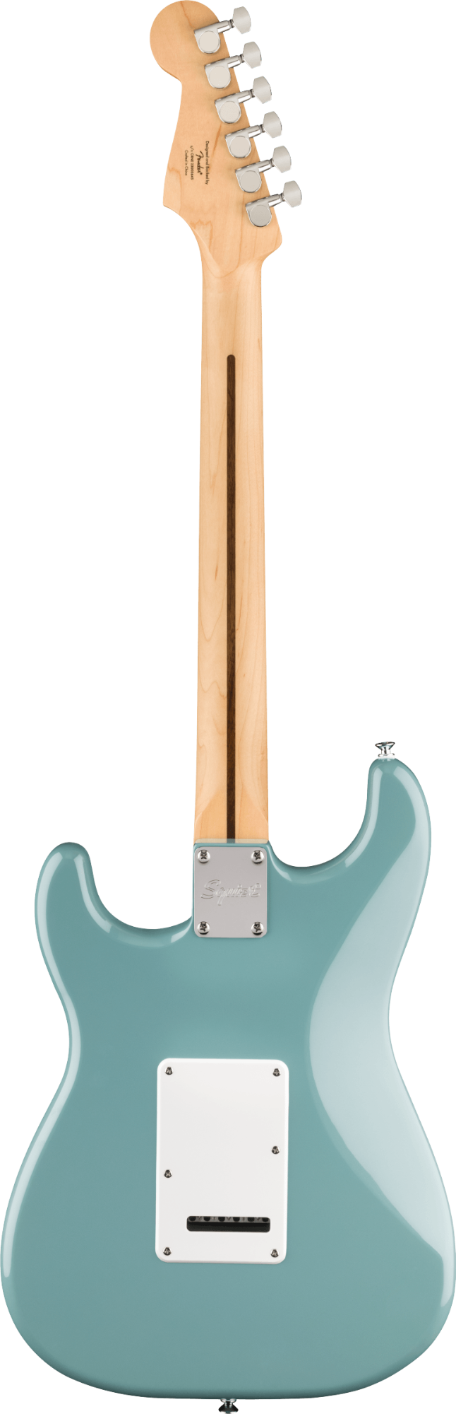 Squier FSR Sonic Stratocaster HSS - Maple Fingerboard - White Pickguard - Sonic Gray