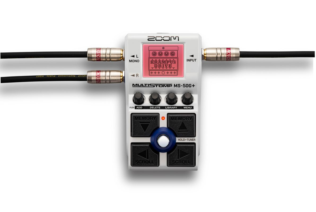 Zoom MS-50G+ MultiStomp Guitar Multi-Effects Pedal
