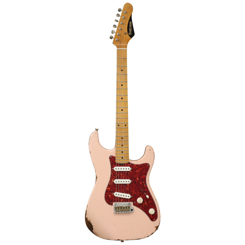 Friedman Vintage S - Maple Neck - Shell Pink Nitro Medium Aged Relic