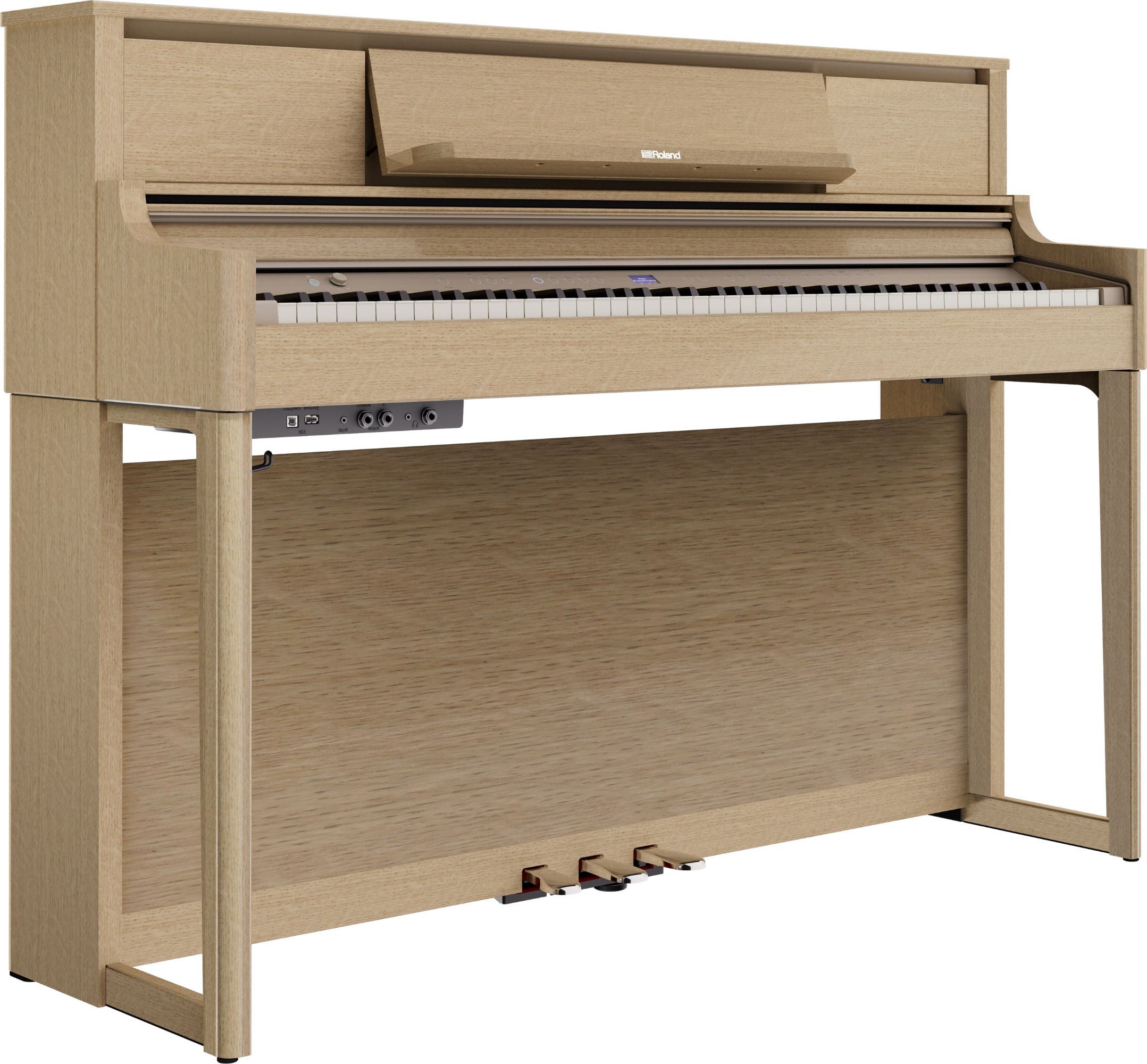 Roland LX5LA Digital Home Piano w/Bench - Light Amber