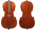 Gliga I 4/4 Size Cello Outfit - Dark Antique Finish