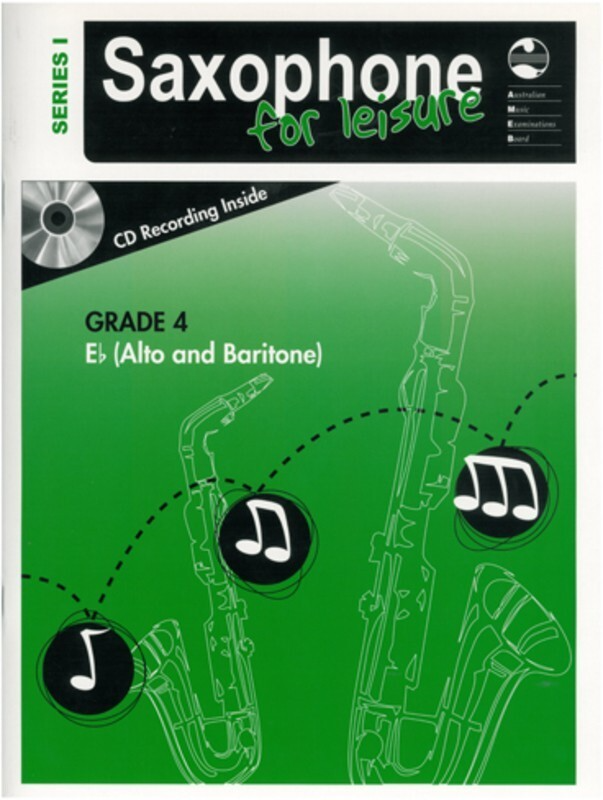 AMEB Saxophone For Leisure Gr 4 Ser 1 Alto Bk/Cd