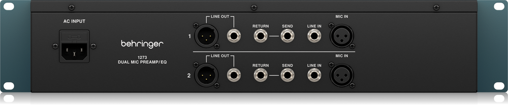 Behringer 1273 2ch Mic Preamp + EQ