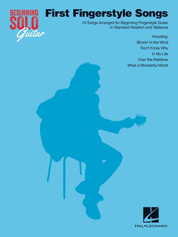 First Fingerstyle Songs Beginning Solo Guitar Ta