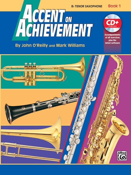 Accent On Achievement Bk 1 B Flat Ten Sax