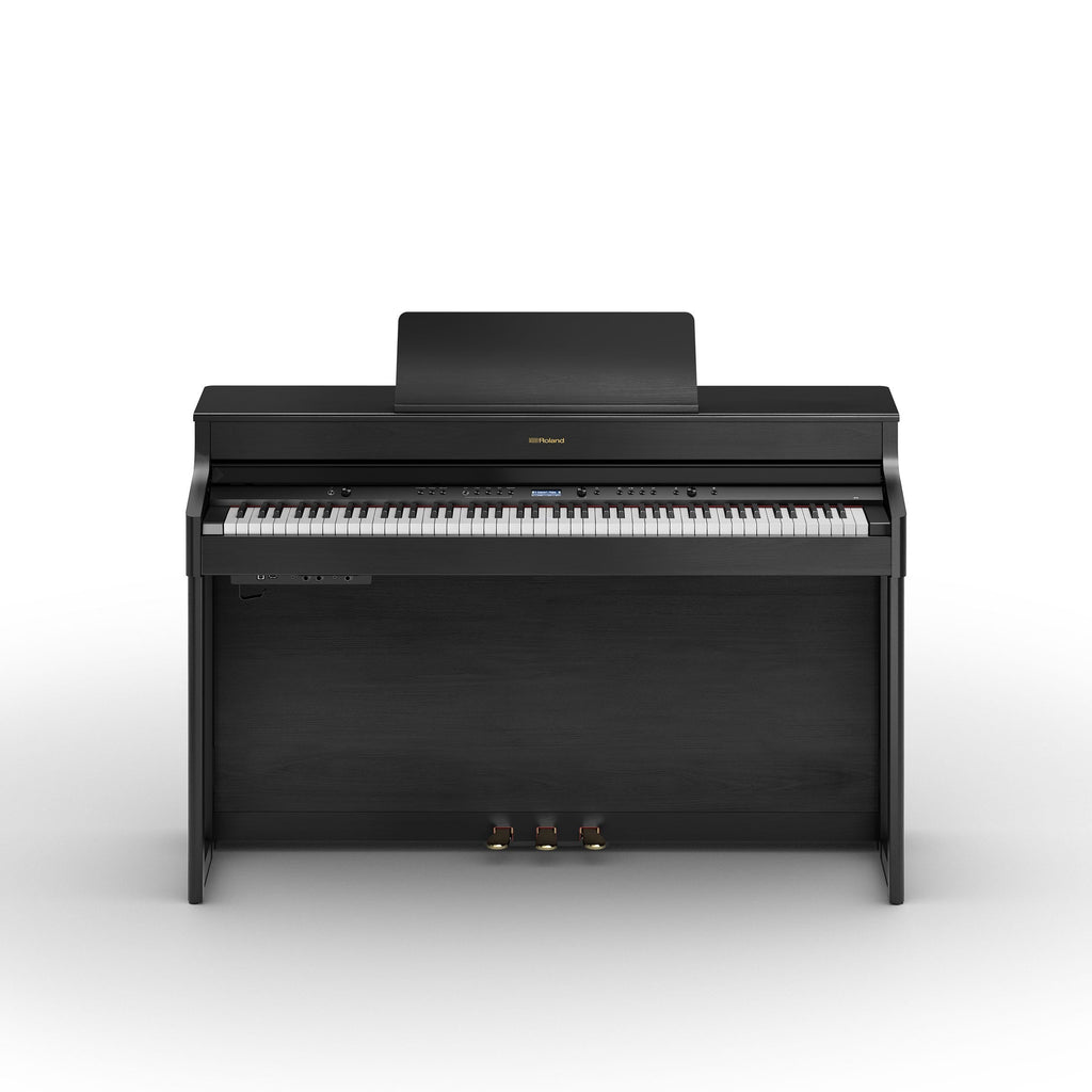 Roland HP702 SuperNatural Digital Piano w/matching bench - Charcoal