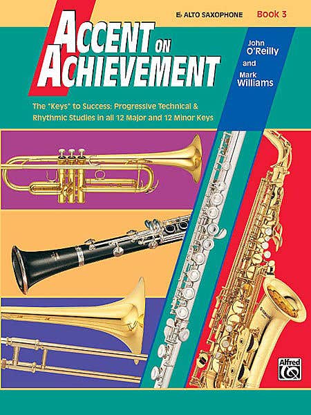 Accent On Achievement Bk 3 E Flat Alto Sax