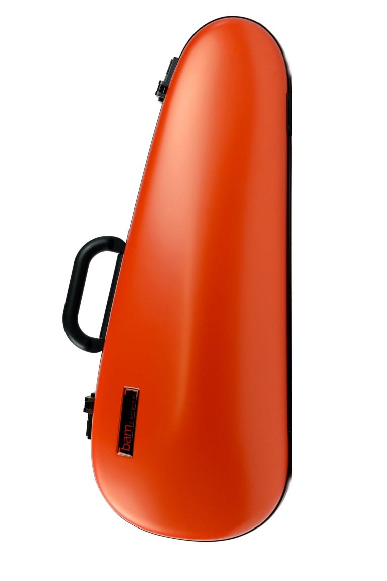 BAM HIGHTECH Cabin Violin Case - Orangey (2003XLORG)