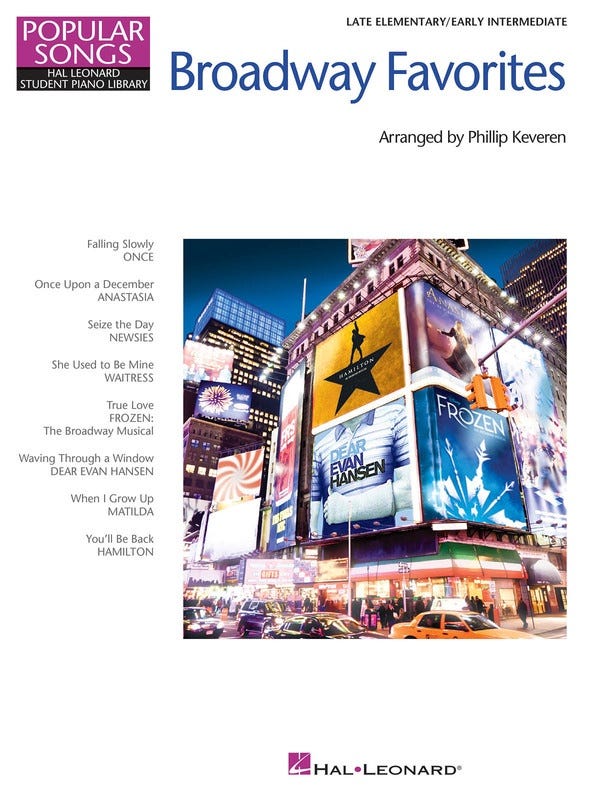 Broadway Favorites Hlspl Popular Songs Series