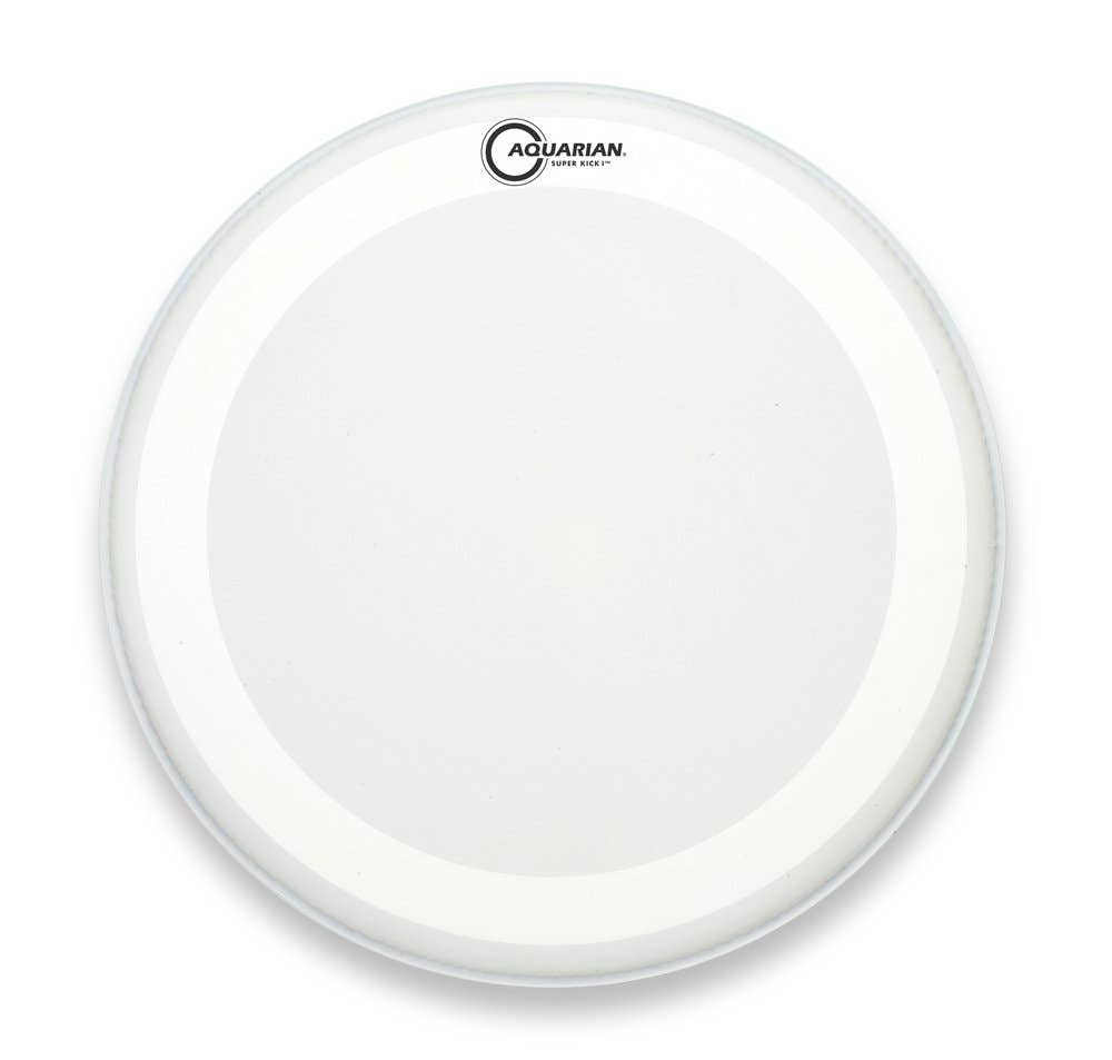Aquarian 18 Inch Bass Drum Head Coated Single Ply Tcski18 Super-Kick I
