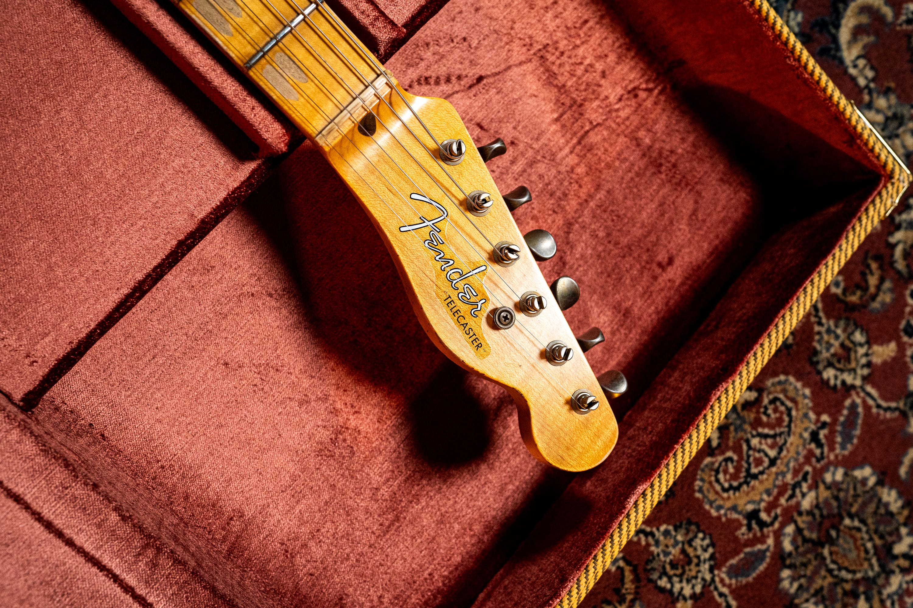 Fender Custom Shop '53 Telecaster - Relic - Aged Nocaster Blonde (#CS100202)