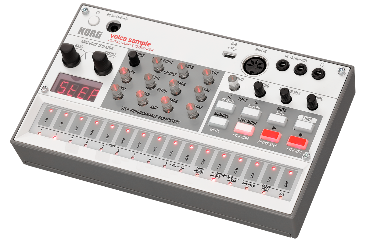 Korg Volca Sample v2 Digital Sample Sequencer