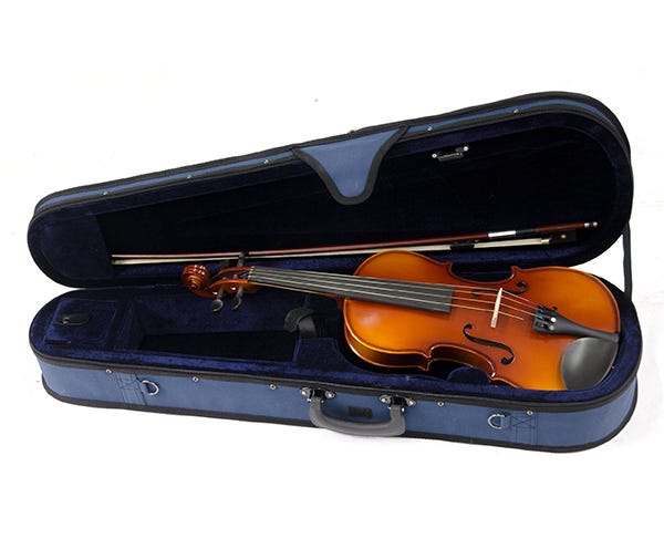 RAGGETTI RV2 1/2 VIOLIN OUTFIT INCLUDES PROFESSIONAL SET UP