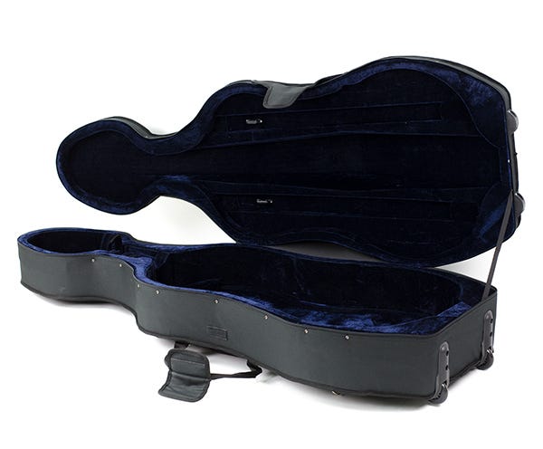 TG 1/2 Size Lightweight Cello Case with Wheels