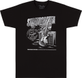 Fender Stratocaster 70th Anniversary Tee - Black - XL