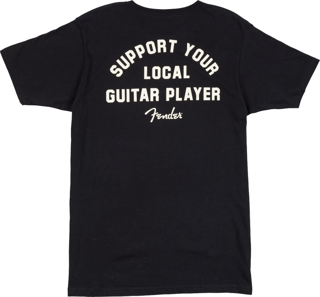 Fender Support Your Local Guitar Player Tee - Black - L