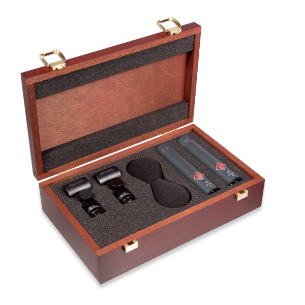 Neumann KM 184-MT-STEREOSET Condenser Microphone Pair - Black