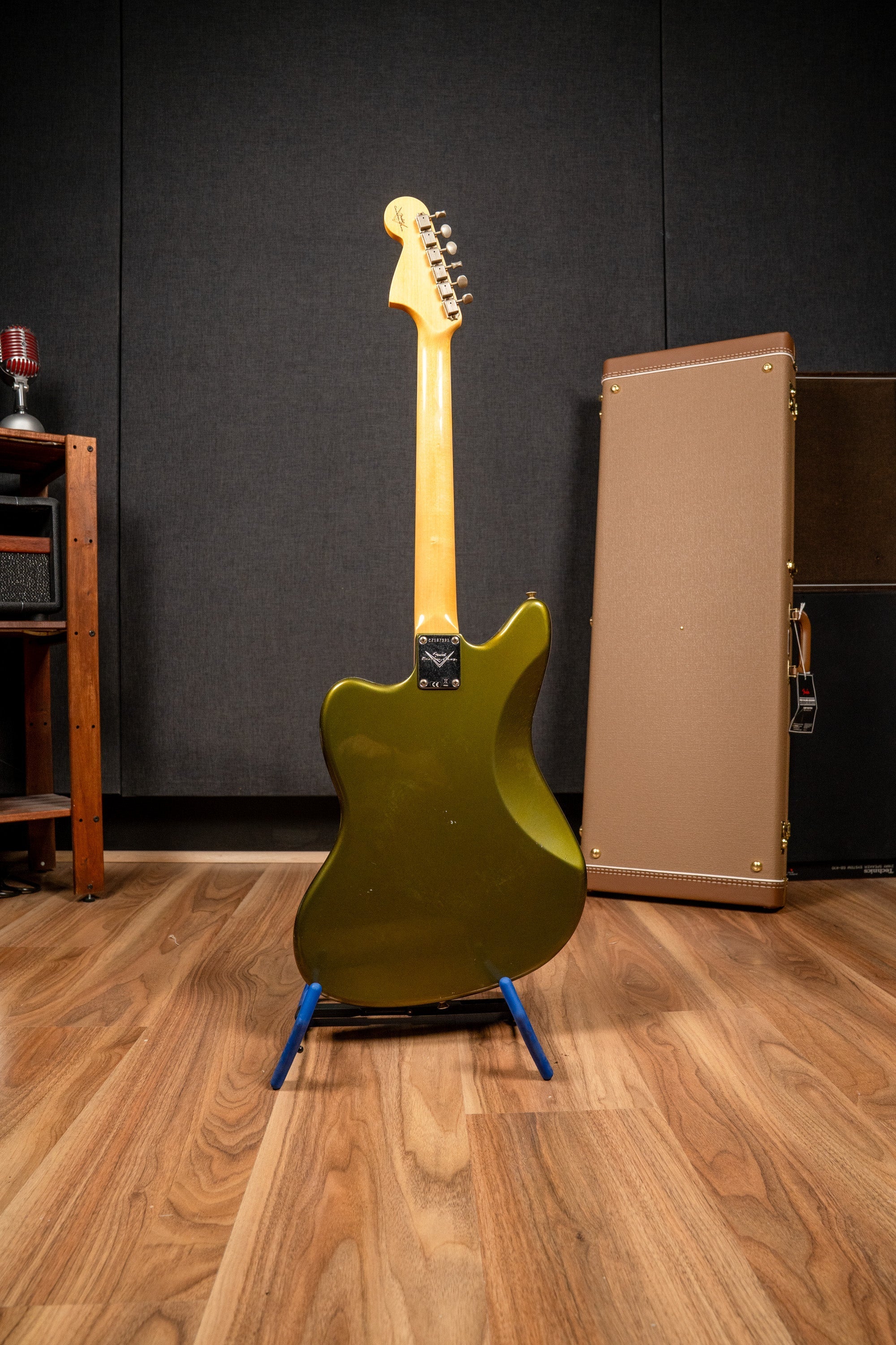 Fender Custom Shop JL25-20 B4 64 Jaguar Journeyman Relic - Irish Pub Green - Pre-Owned (#CZ587325)