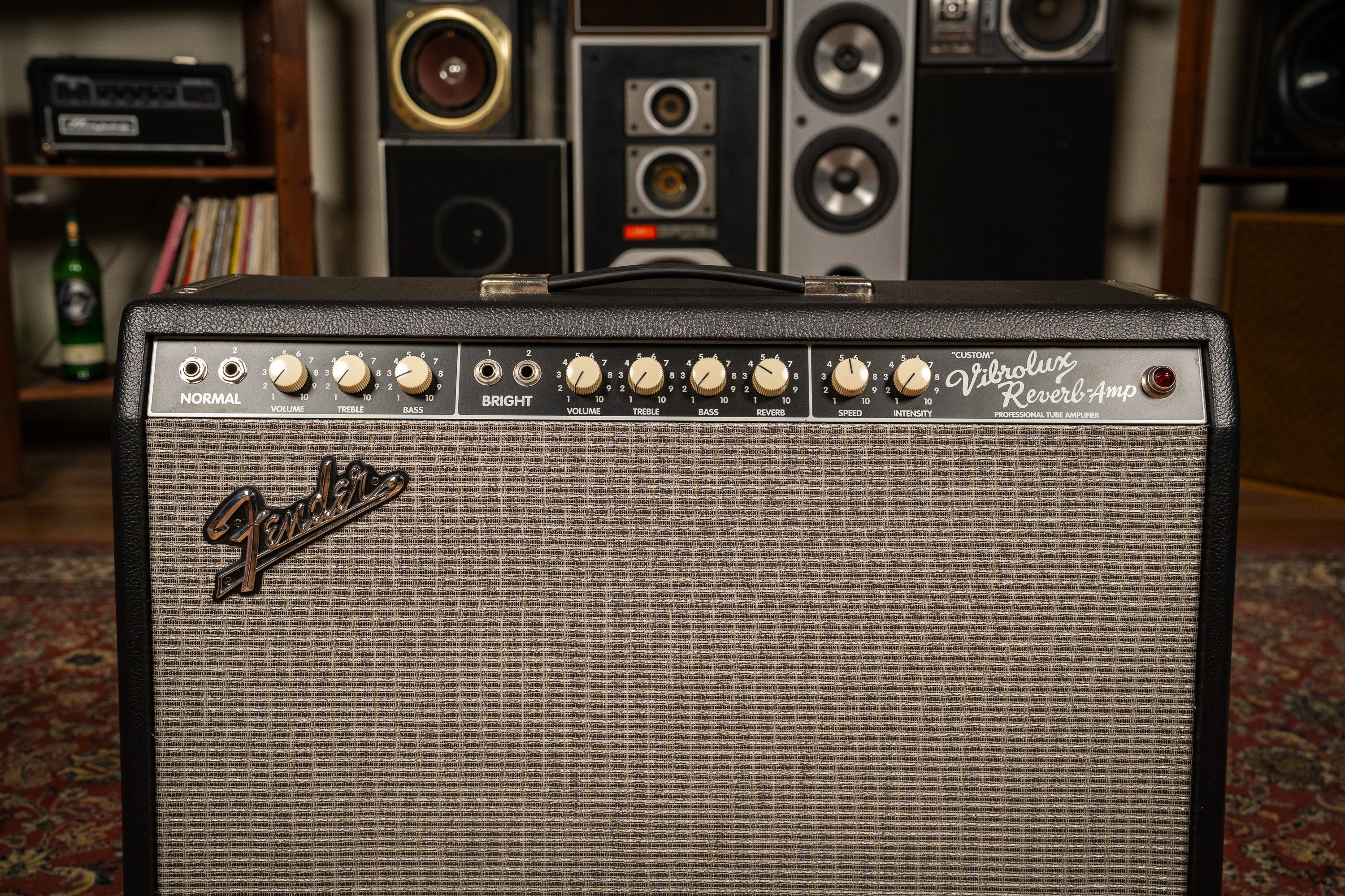 Fender Custom Vibrolux Reverb Amp w/Slipcover - Pre-Owned (#AB034701)