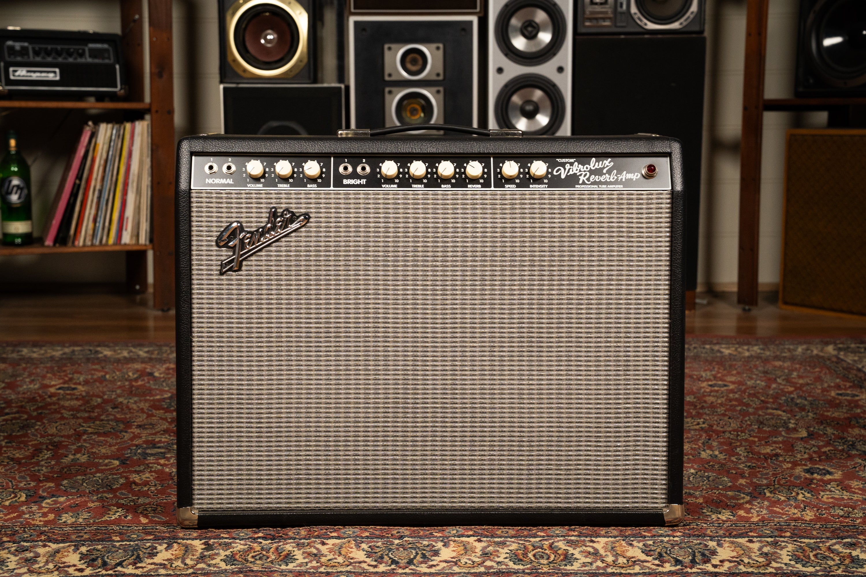 Fender Custom Vibrolux Reverb Amp w/Slipcover - Pre-Owned (#AB034701)