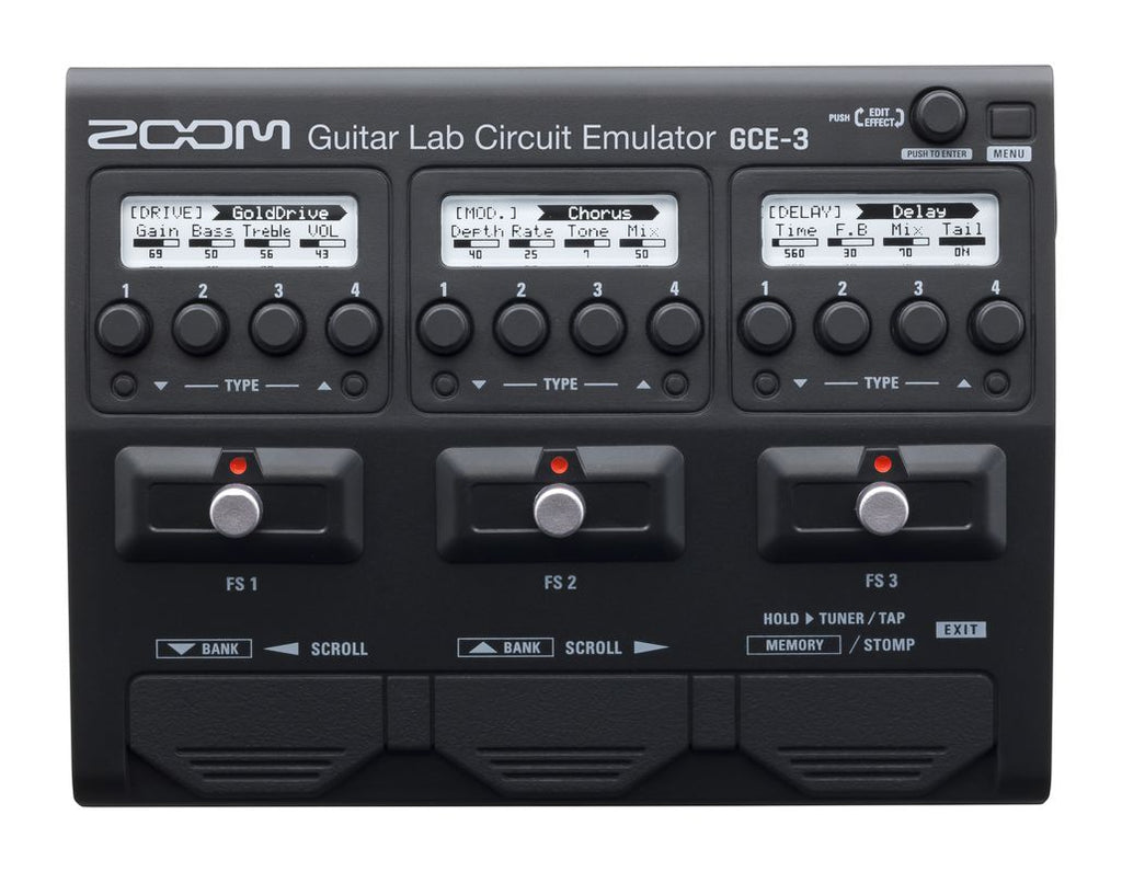 Zoom GCE-3 Pocket size Guitar USB Audio Interface / Effects Processor - Clearance / One Only