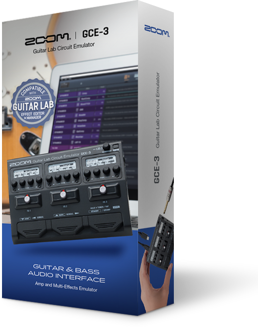 Zoom GCE-3 Pocket size Guitar USB Audio Interface / Effects Processor - Clearance / One Only