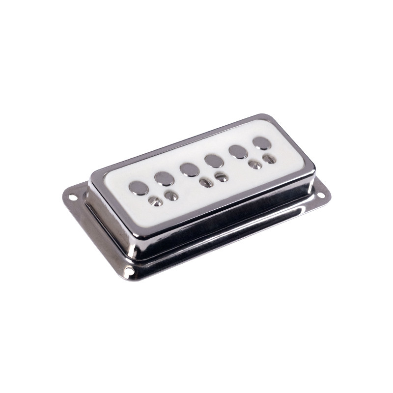 DeArmond Dynasonic Nickel/White Neck