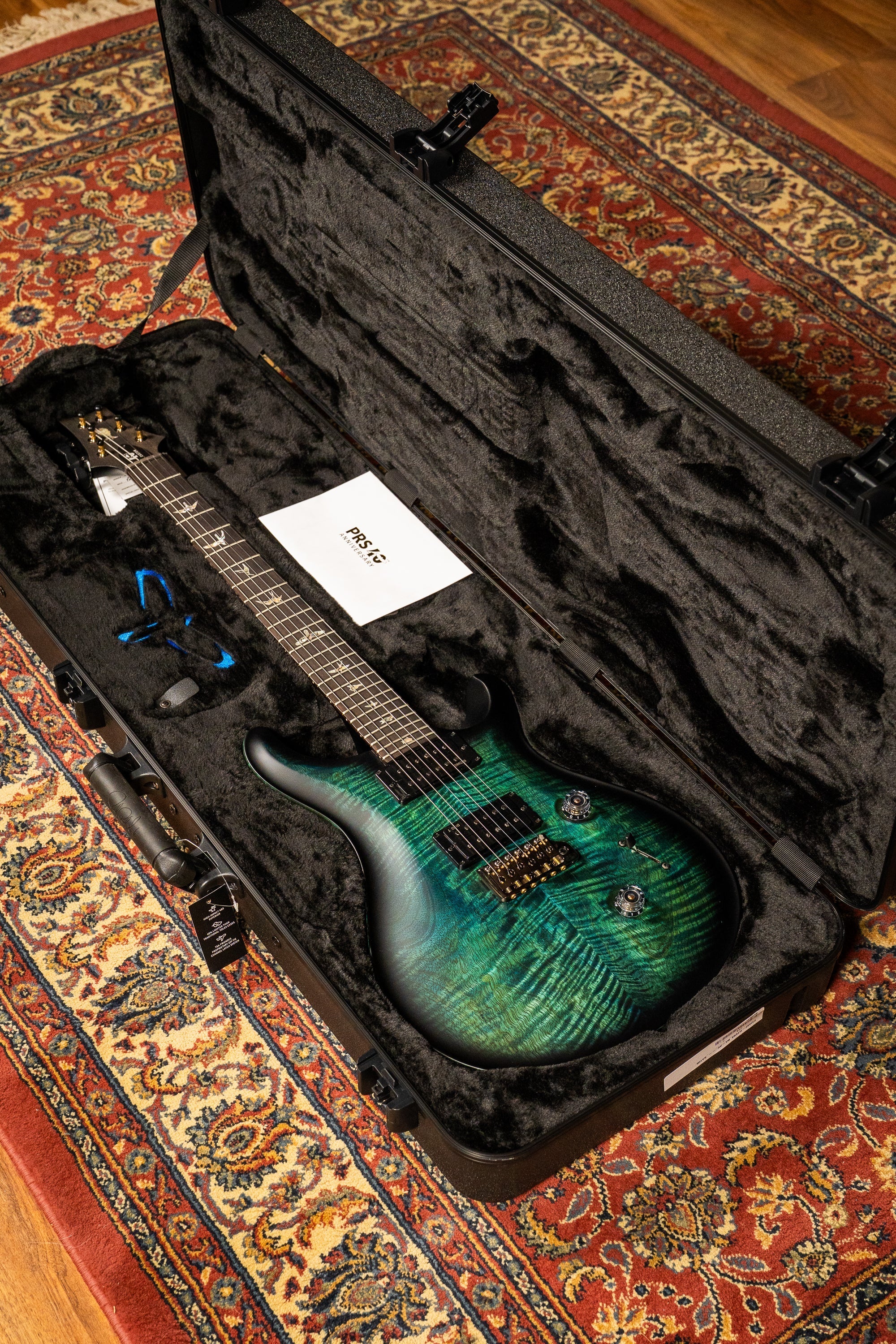 Paul Reed Smith (PRS) Limited Edition 40th Anniversary Custom 24 Satin - Cobalt Smokeburst
