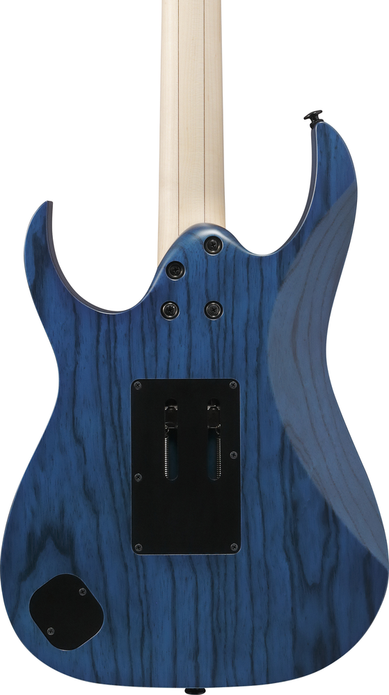 Ibanez RG653DX Electric Guitar - Transparent Deep Blue Flat