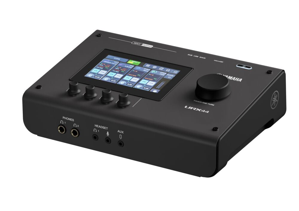Yamaha URX44 Audio Interface / Mixerface – Black
