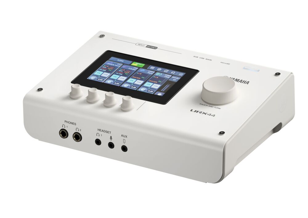 Yamaha URX44 Audio Interface / Mixerface - White