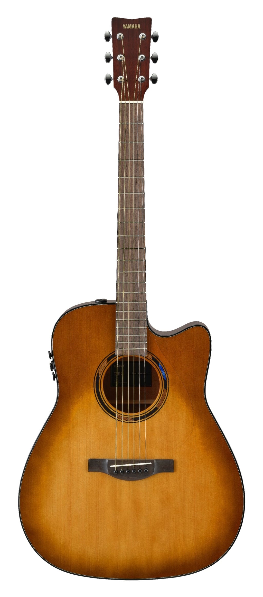 Yamaha TAG1 C Gen2 TransAcoustic Guitar - Sand Burst Gloss