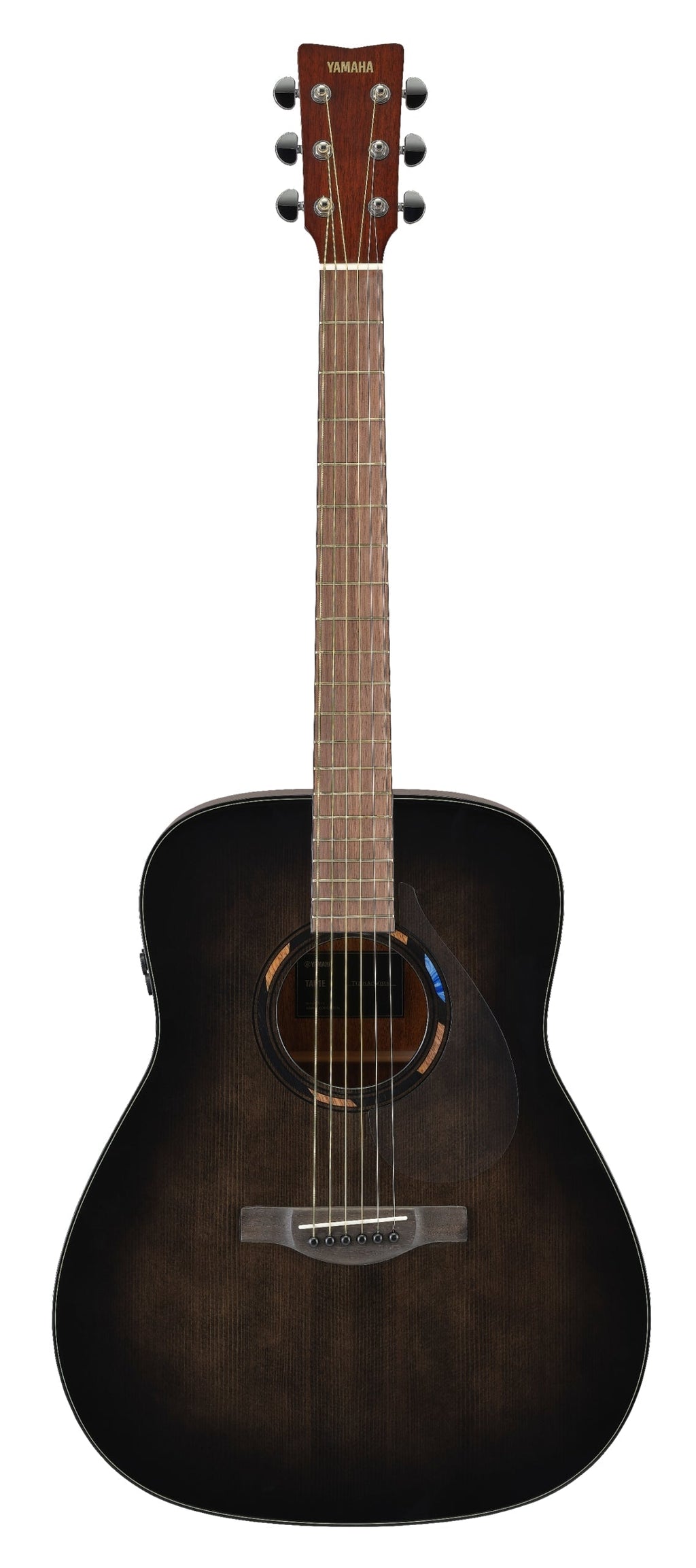 Yamaha TAG1 Element Gen2 TransAcoustic Guitar - Translucent Black Gloss