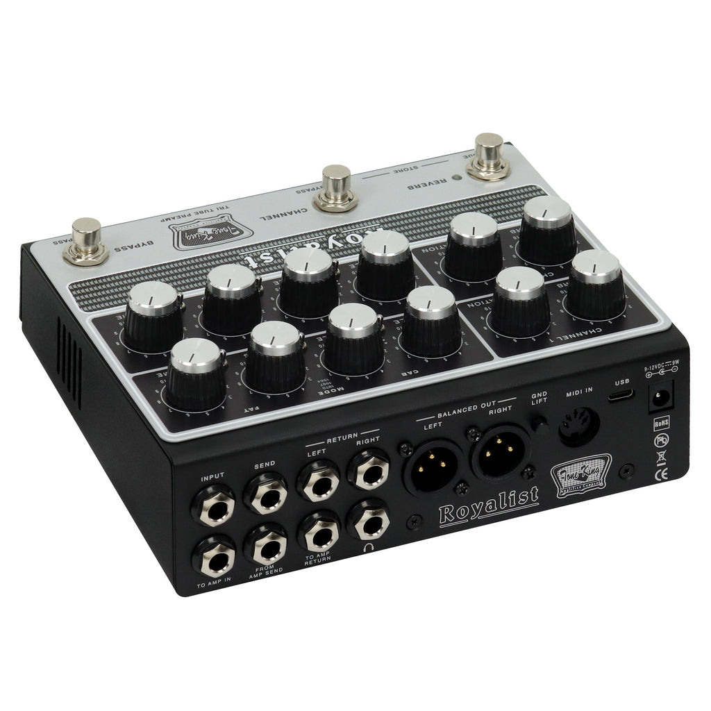 Tone King Royalist Tri-Tube Preamp Pedal