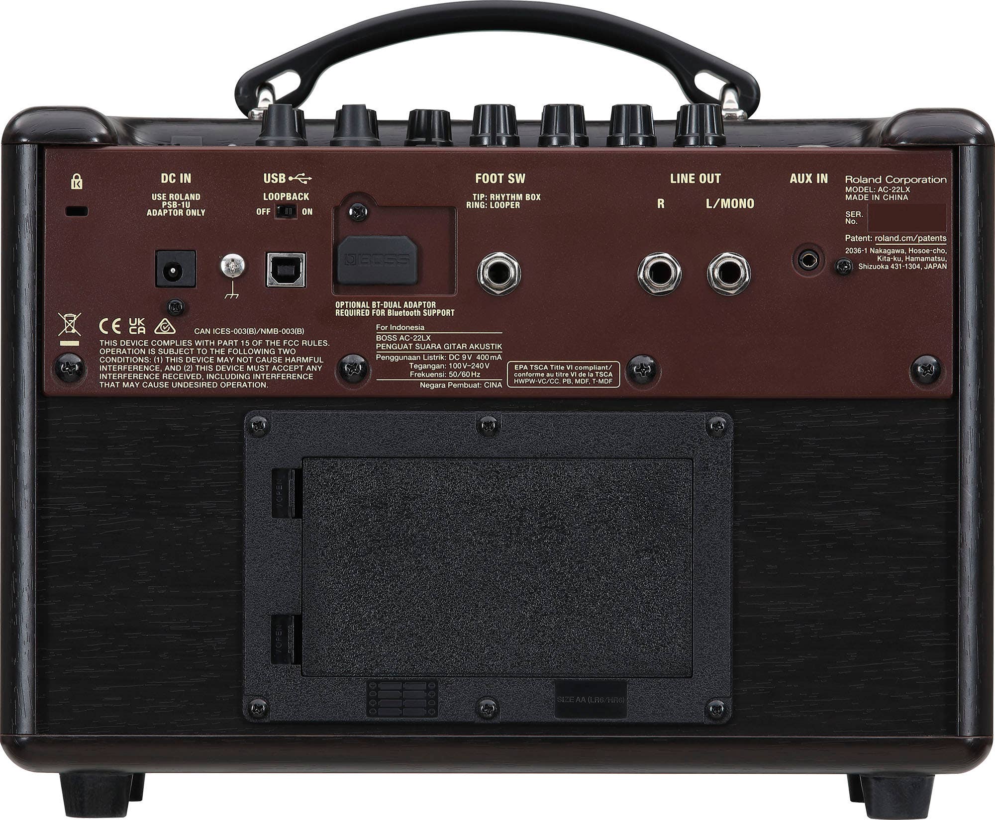 Boss AC22LX Compact Stereo Acoustic Amplifier