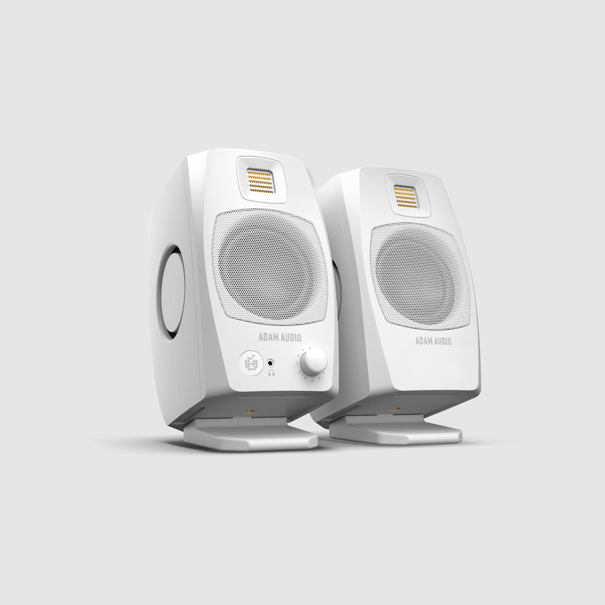 ADAM Audio D3V Active Desktop Monitor System - White