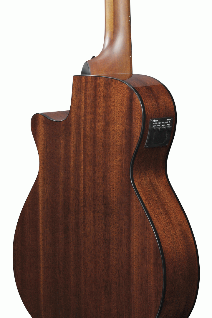 Ibanez AEGB24E MHS Acoustic Electric Bass - Mahogany Sunburst High Gloss