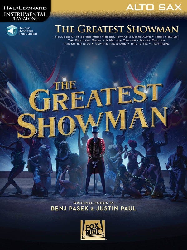 The Greatest Showman Alto Sax Bk/Ola