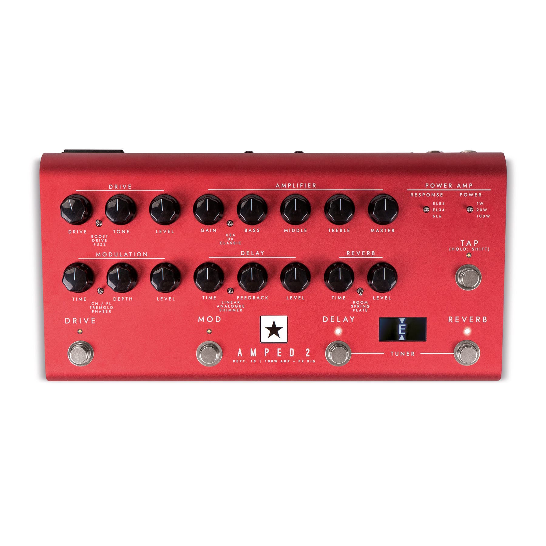 Blackstar Amped 2 100w 3-ch Guitar Pedal Amplifier