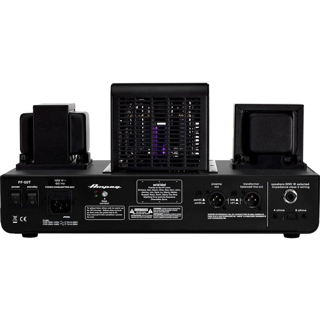 Ampeg Portaflex PF-50T Bass Amp Head