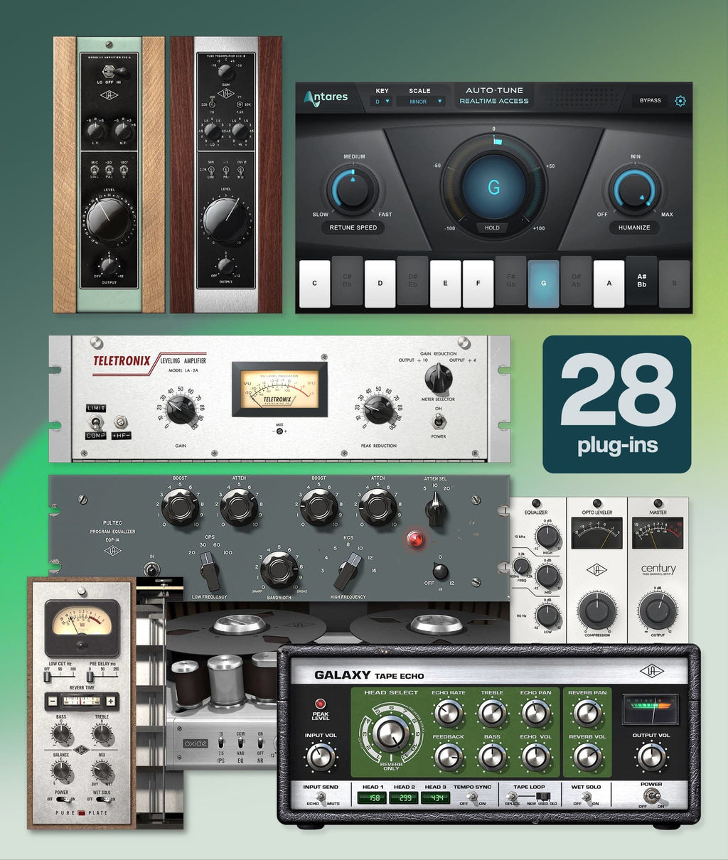 Universal Audio Apollo 16D Rack interface w/Dante Essentials