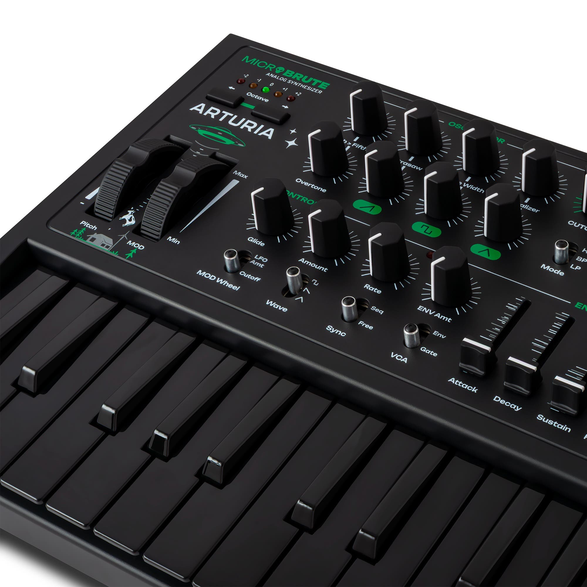 Arturia MicroBrute UFO Limited Edition Analog Synth