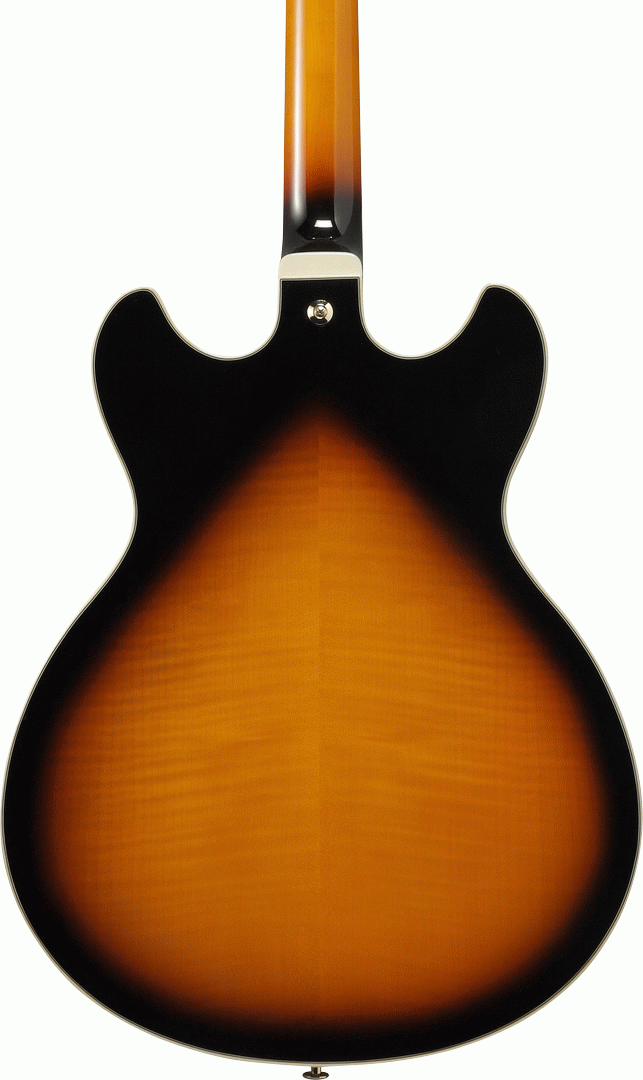 Ibanez AS113 BS Electric Guitar w/Case - Brown Sunburst