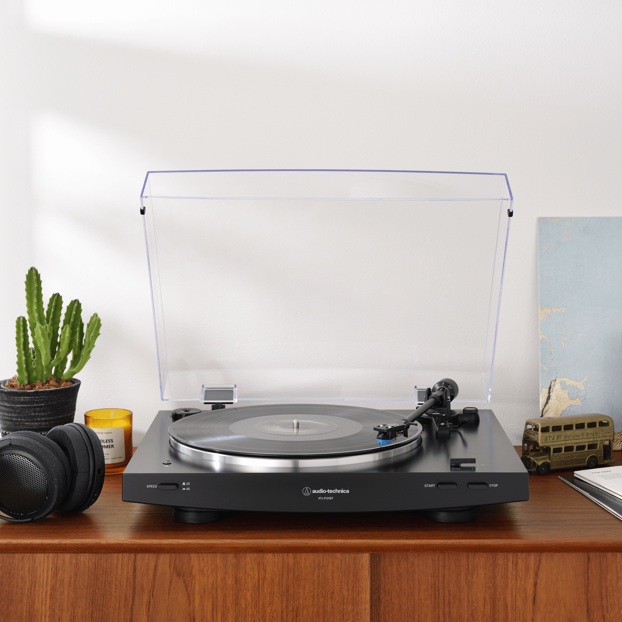 Audio Technica LP3XBT Automatic Belt-Drive Turntable w/ Bluetooth