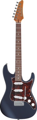 Ibanez AZ2203NT Electric Guitar w/ Case - Dark Tide Blue Flat