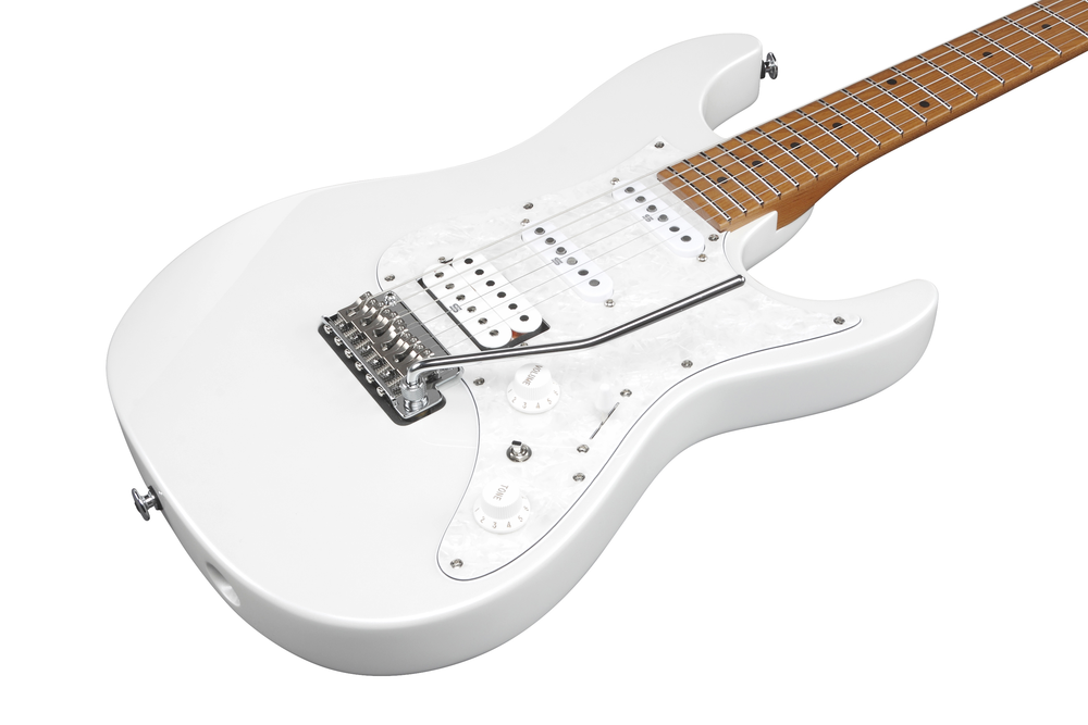 Ibanez AZ2204 Electric Guitar w/ Case - Pearl White